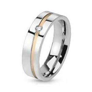 Šperky4U Dámský ocelový prsten - velikost 62 - OPR1475-62
