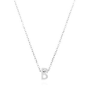 NUBIS® Stříbrný náhrdelník - písmeno - NB-2196-B