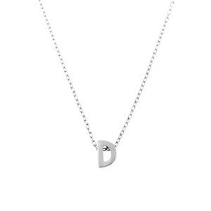 NUBIS® Stříbrný náhrdelník - písmeno - NB-2196-D
