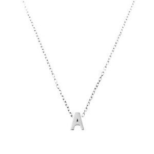 NUBIS® Stříbrný náhrdelník - písmeno - NB-2196-A