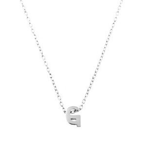 NUBIS® Stříbrný náhrdelník - písmeno - NB-2196-G
