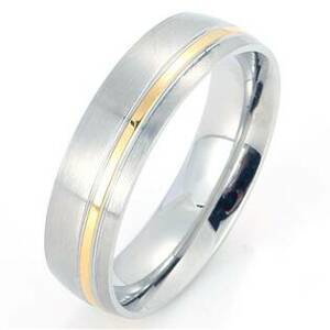Šperky4U Pánský ocelový prsten - velikost 65 - OPR1878-P-65