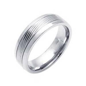 Šperky4U Ocelový prsten - velikost 55 - OPR1875-55