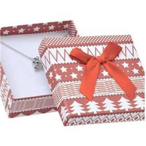 Šperky4U Vánoční dárková krabička na soupravu šperků - KR0407