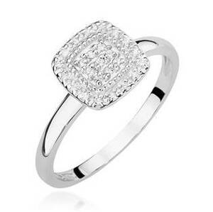 NUBIS® Zlatý prsten s diamanty - W-448W