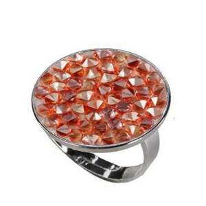 NUBIS® Prsten s krystaly Crystals from Swarovski® RED MAGMA - LVX301-RMA