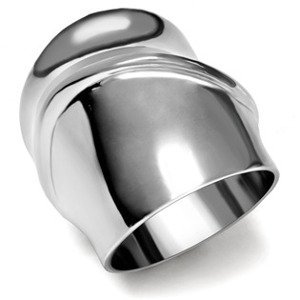 Šperky4U Extravagantní ocelový prsten - velikost 60 - AL-0116-60