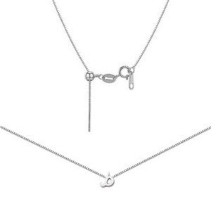 Šperky4U Ocelový náhrdelník s písmenem - OPD0260-B