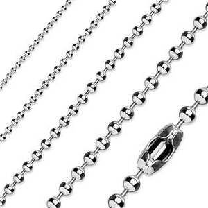 Šperky4U Ocelový řetízek kuličkový, tl. 4 mm - OPE1001-040-75