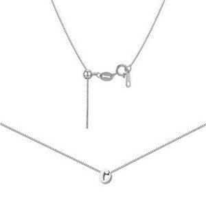 Šperky4U Ocelový náhrdelník s písmenem - OPD0260-C