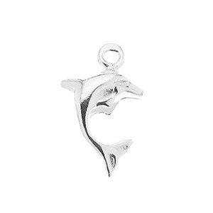 Šperky4U Stříbrný přívěšek delfínek - KST1146