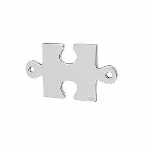 Šperky4U Stříbrný komponenta - přívěšek puzzle - KST1159