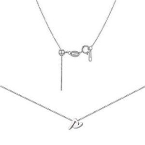 Šperky4U Ocelový náhrdelník s písmenem - OPD0260-S