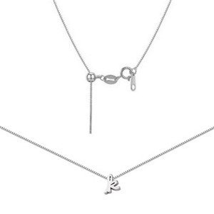 Šperky4U Ocelový náhrdelník s písmenem - OPD0260-K