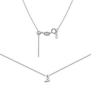 Šperky4U Ocelový náhrdelník s písmenem - OPD0260-L
