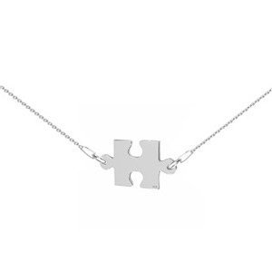 NUBIS® Stříbrný náhrdelník puzzle - NB-0460