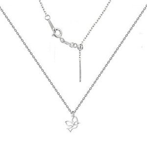 NUBIS® Stříbrný náhrdelník s ptáčkem - NB-0480