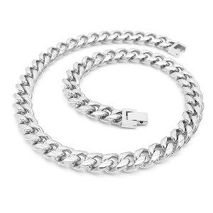Šperky4U Pánský ocelový řetěz, tl. 10 mm, délka 60 cm - OPE1320-100-60