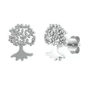 NUBIS® Stříbrné náušnice strom života - NB-3704