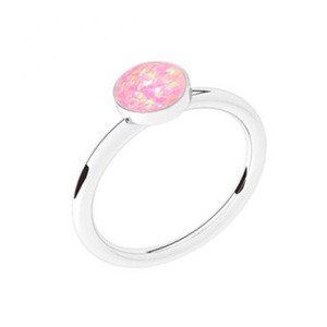 NUBIS® Stříbrný prsten s opálem - velikost 51 - NBP42-OP08-51