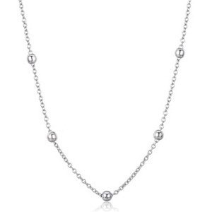 NUBIS® Stříbrný náhrdelník s kuličkami - NB-2275-ST