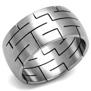 Šperky4U Pánský ocelový prsten - velikost 57 - OPR1065-57