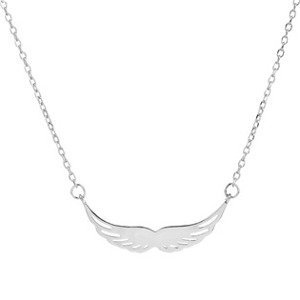 NUBIS® Stříbrný náhrdelník s andělskými křídy - NB-2279