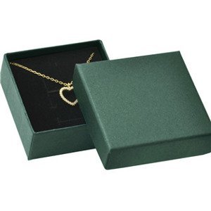Šperky4U Zelená dárková krabička na soupravu šperků - KR0452