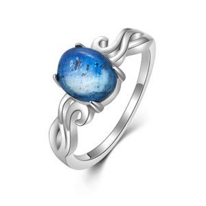 NUBIS® Stříbrný prsten s Kyanitem - velikost 59 - NB-5515-59