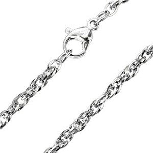 Šperky4U Ocelový řetízek s propojenými očky - OPE1328-016-55
