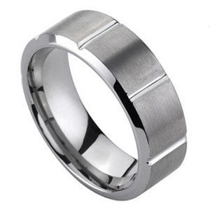NUBIS® NWF1012 Pánský snubní prsten - velikost 54 - NWF1012-54