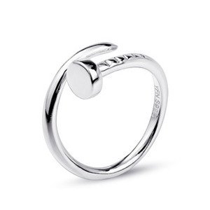 NUBIS® Stříbrný prsten hřeb - velikost universální - NB-5520