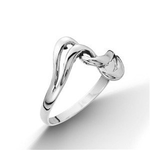 Šperky4U Stříbrný prsten dvojitá vlnka - velikost 54 - ZB9823-54