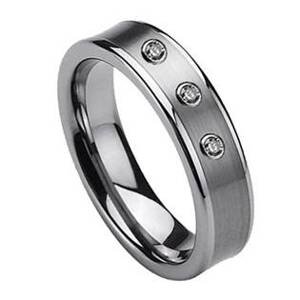 NUBIS® NWF1003 Dámský snubní prsten se zirkony - velikost 52 - NWF1003-Zr3-52