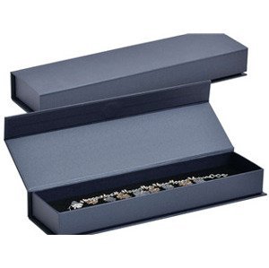 Šperky4U Dárková krabička na náramek modrá - KR0524