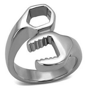 Šperky4U Pánský ocelový prsten - maticové klíče - velikost 70 - OPR1594-70