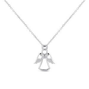 NUBIS® Stříbrný náhrdelník andílek - NB-2345