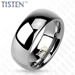 Spikes USA Snubní prsten TISTEN, šíře 8 mm, vel. 60 - velikost 62 - TIS0001-8-60