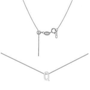 Šperky4U Ocelový náhrdelník PÍSMENO - OPD0338-Q