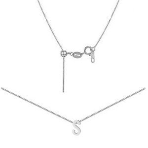 Šperky4U Ocelový náhrdelník PÍSMENO - OPD0338-S