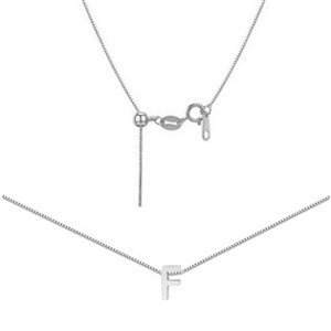 Šperky4U Ocelový náhrdelník PÍSMENO - OPD0338-F
