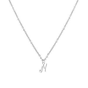 Šperky4U Ocelový náhrdelník, písmeno - OPD0339-N