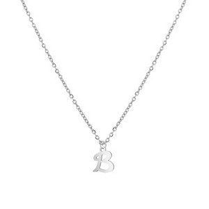 Šperky4U Ocelový náhrdelník, písmeno - OPD0339-B