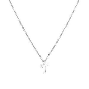 Šperky4U Ocelový náhrdelník, písmeno - OPD0339-T