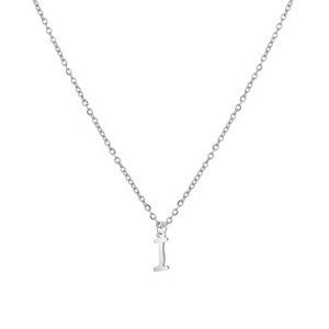 Šperky4U Ocelový náhrdelník, písmeno - OPD0339-I