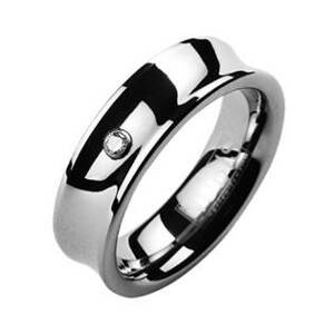 NUBIS® NWF1021 Dámský snubní prsten se zirkonem - velikost 54 - NWF1021-Zr-54