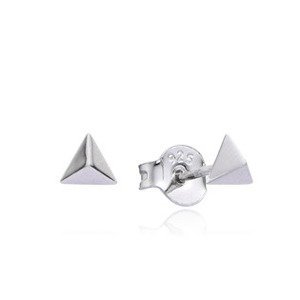 NUBIS® Stříbrné náušnice trojúhelníky - NB-3876