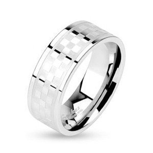 Spikes USA Pánský ocelový prsten, vel. 67 - velikost 67 - OPR1326-8-67