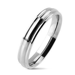 Šperky4U Ocelový prsten - velikost 70 - OPR1325-70