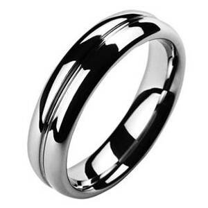 NUBIS® NWF1029 Pánský snubní prsten wolfram - velikost 59 - NWF1029-59